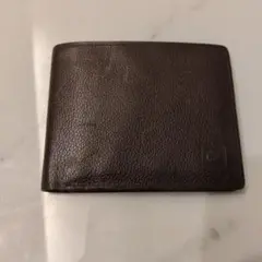 ブラウン 二つ折り財布