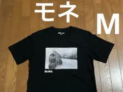 ユニクロ　Ｔシャツ　モネ　フォト　黒　Ｍ