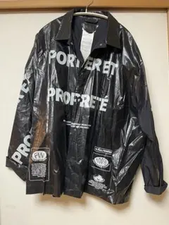 し*も様 最安値☆美品DOUBLET LAMINATETRACKJACKET 黒 し*も様 最安値☆美品DOUBLET LAMINATETRACKJACKET 黒
