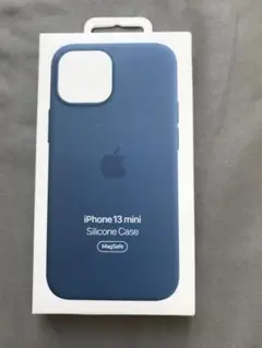 iPhone 13 mini シリコーンケース・ブルージェイ 新品未開封