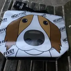 犬の柄保冷バッグ