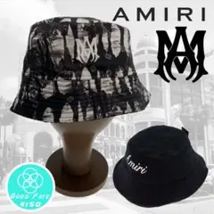 レア【AMIRI】バンダナリバーシブルバケットハット ロゴ刺繍 2025年最新】AMIRI ハットの人気アイテム - メルカリ
