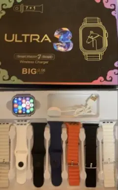 ⭐️早い者勝ち⭐️ULTRA 3 スマートウォッチ 7ストラップ