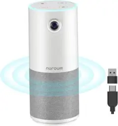 Nuroum Ｗebカメラ 会議用 マイクスピーカー