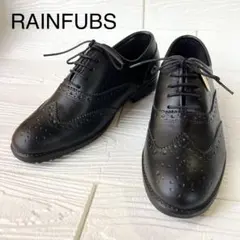 美品 RAINFUBS レインファブス レインシューズ XL ウィングチップ