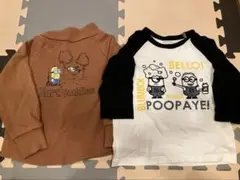 ミニオン　トレーナー　7分袖Tシャツ 110