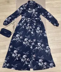ひか様専用❣️snidel❤花柄 ロングブラウスワンピース❣️