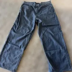 Sean John ダークブルー ワイドレッグデニム