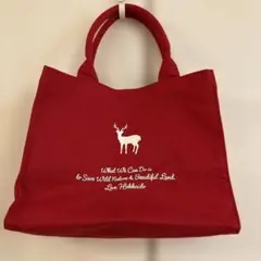 TNOC THE TOTE SKY mini トートバッグ　赤　レッド