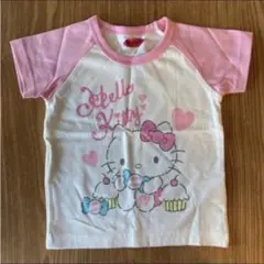 パジャマ Tシャツ キティ 80