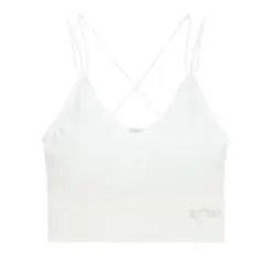 as"on X BRA TOP / WHITE キャミソール ブラトップ
