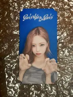 ITZY GWBG Soundwave フォトカード 対面 特典 ユナ