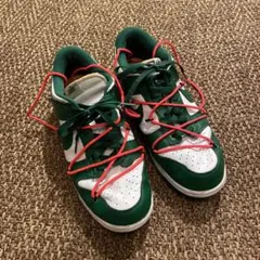 Nike Dunk Low Off-White Pine Green 28cm