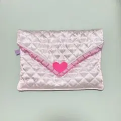 ラブレター ポーチ ファンシー ハンドメイド キルティング
