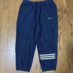 adidas neo ネイビー ジャージパンツ