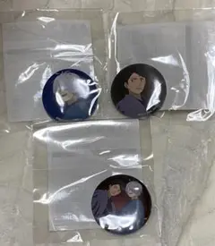 セガラッキーくじ　ゲゲゲの謎　マストバイ 缶バッジ　水木　鬼太郎の父 ②