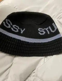 美品　stussy ニット　バケハ STUSSY 新品 ステューシー SWIRLY S KNIT BUCKET HAT バケット