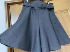 レディース フレアショートパンツ 秋冬 裏地付き ポケットあり GAP