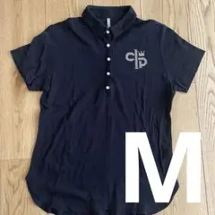CLAIR+PLUS ゴルフポロシャツ ネイビー Mサイズ