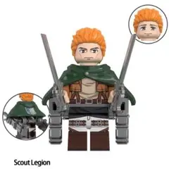 新品　進撃の巨人　ジャン・キルシュタイン　レゴ互換　ミニフィグ