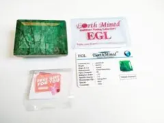 ★希少★ 超大型!! 天然エメラルド 999.95Ct 証明書付 おまけつき