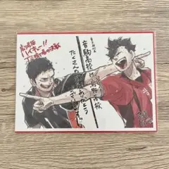 【即購入◎】劇場版ハイキュー！！原作者書き下ろしビジュアルボード 2点セット