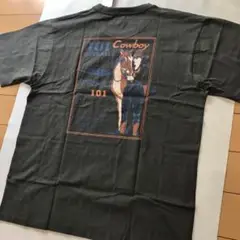 【新品】Lee メンズヴィンテージ加工Tシャツ(グレー)