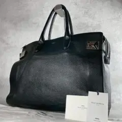 希少✨美品ペッレモルビダ メイデンヴォヤージュ 錠前 レザー ビジネスバッグ 黒