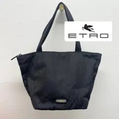 ETRO ブラック トートバッグ 黒