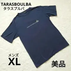 美品　TARASBOULBA タラスブルバ　メンズ　 Tシャツ ネイビー XL