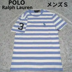 ラルフローレン　ビッグポニー　ボーダー Tシャツ 　メンズ　Ｓ　170/92A