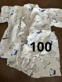 PEANUTS スヌーピー　甚平　100サイズ