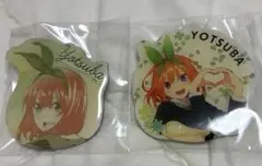 五等分の花嫁 ピンバッジ 中野四葉 2個セット