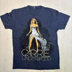バンドT CARRIE UNDERWOOD キャリーアンダーウッド　M ネイビー