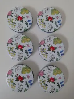空き缶6個セット　六花亭　六花のつゆミニ