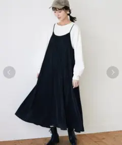 【RAY CASSIN FAVORI】 プリーツキャミワンピース