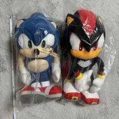 【新品未開封】タグ付き　ソニック　シャドウ　ぬいぐるみ　リュック　1〜2日発送✨ 新品未開封】タグ付き✨ソニック シャドウ ぬいぐるみ リュック