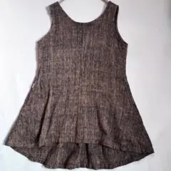 うさとの服　ハンドメイド　ノースリーブ　トップス