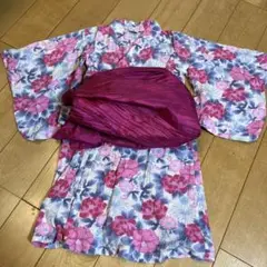 petit main 浴衣 90cm 花柄
