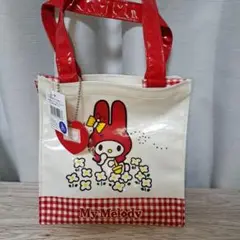 希少‼️マイメロディ ビニール トートバッグ チェック 赤ずきん1997年