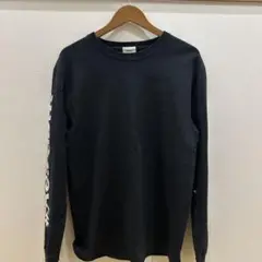 【リルーム】ブラック 長袖トレーナー