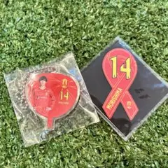名古屋グランパス　14森島司 うちわキーホルダー＆リボンマグネット