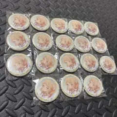 香澄真昼 アイカツスターズ チーズソフトクッキー 缶バッジ イオン 18個セット