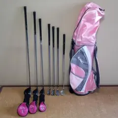 mizunoドライバー レディースハーフセット キャディーバッグ付き