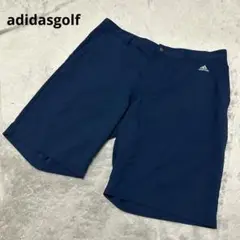 【極美品】adidasgolf ハーフパンツ ネイビー 36 M