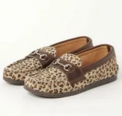 YUKETEN ユケテン 別注 LEOPARD BIT LOAFER size9