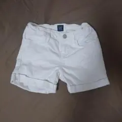 GAP Stretch Midi Short サイズ6 ホワイトデニム