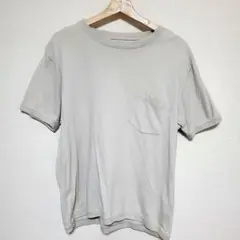 【再値下】MHL. マーガレット・ハウエル グレー 半袖 Tシャツ ポケット付き