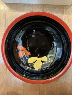 漆器山中塗の盛鉢