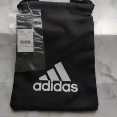 adidas ドローストリングバッグ 黒